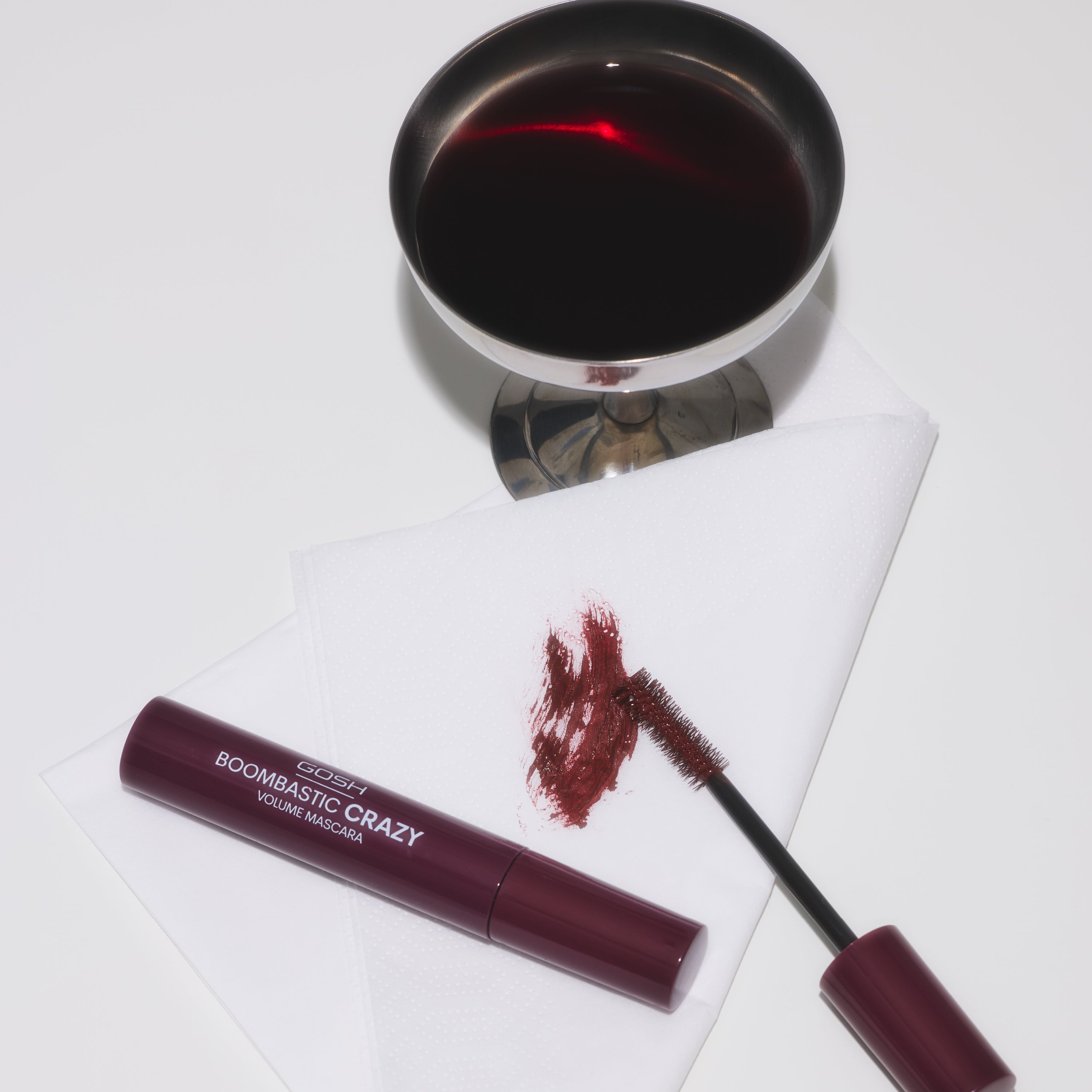 Boombastic Crazy Mascara - 009 Burgundy Red