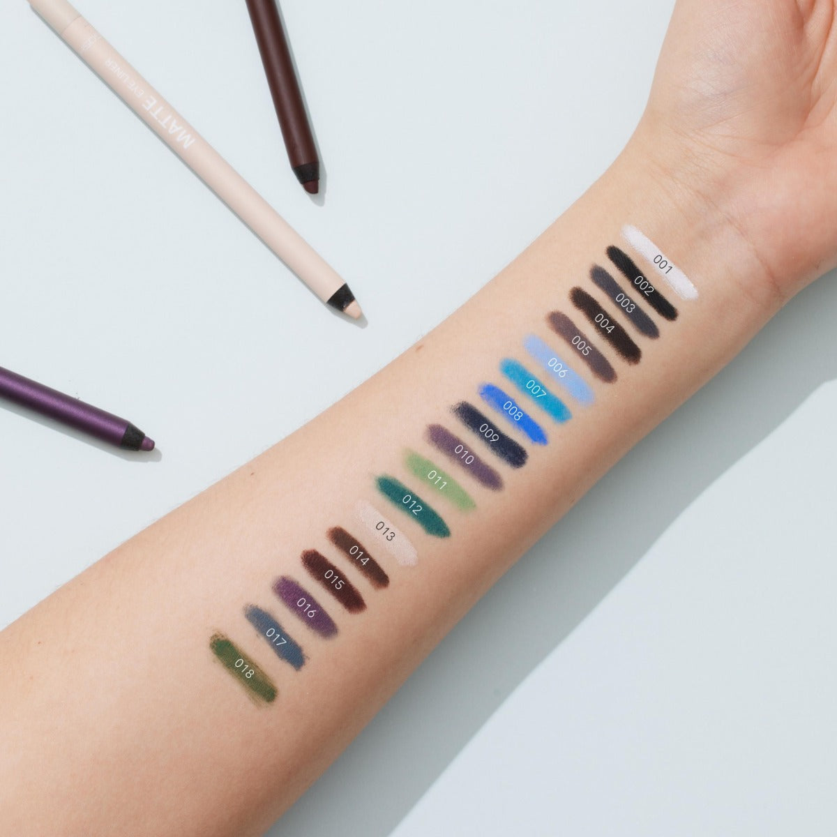 Matte Eye Liner - 012 Forest Green