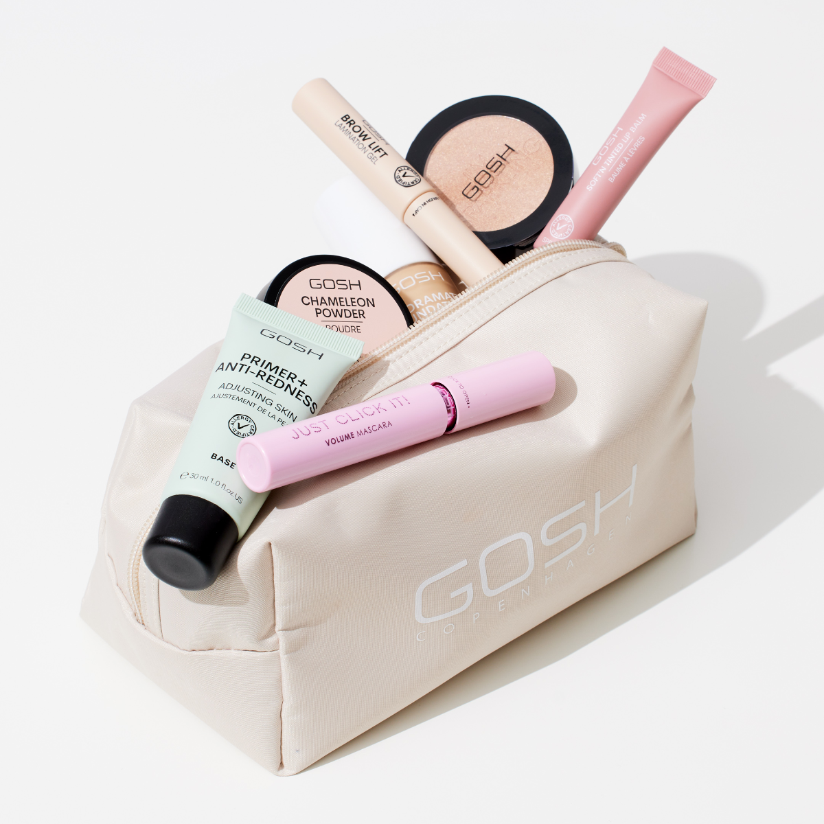 Beige Beauty Bag - Small